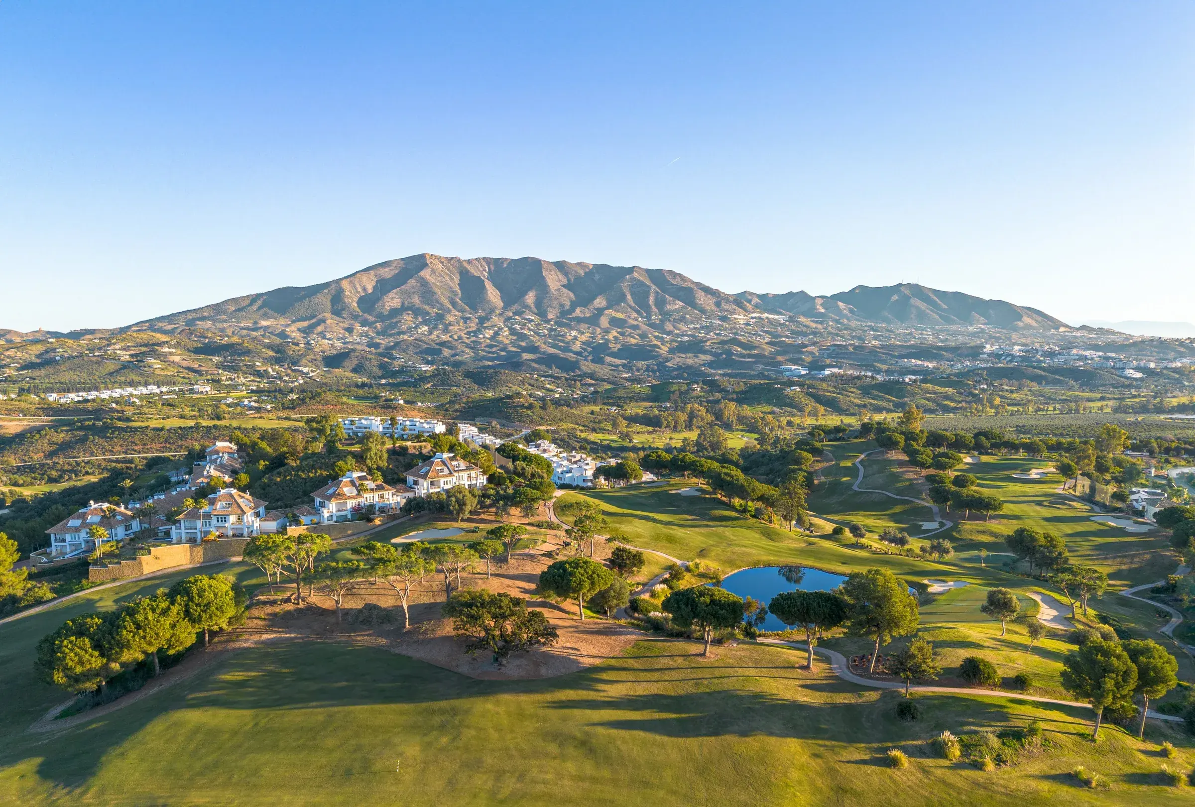 Aerial view of La Cala Resort and the Asia Course